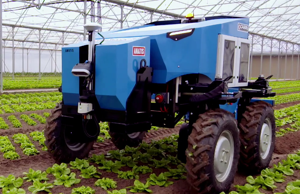 Robot agricole mobile et autonome
